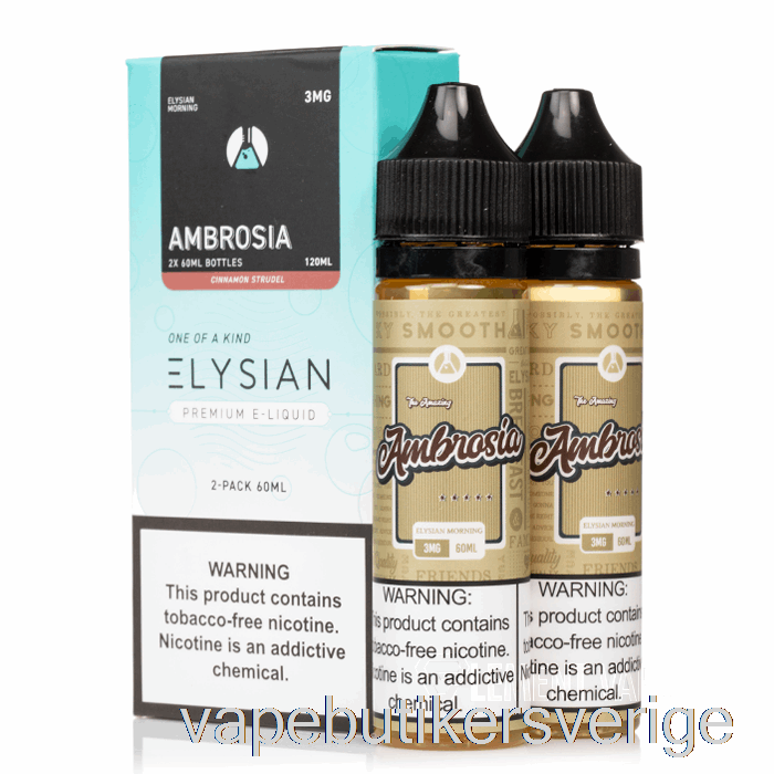 Vape Sverige Ambrosia - Elysian Labs E-vätska - 120ml 0mg